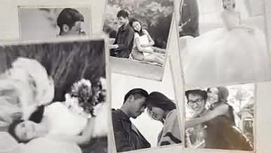 温馨唯美家庭婚礼回忆相册展示AE模板视频的预览图